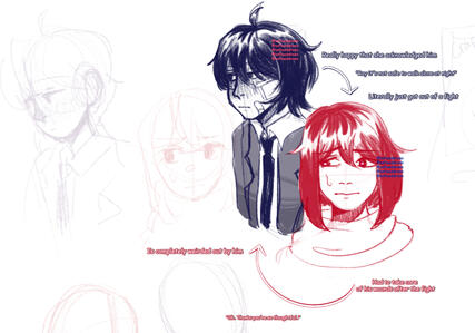 Wyatt and Rachel (OCs)