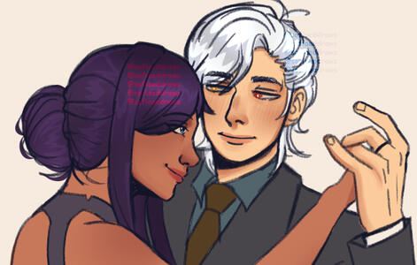 Theresa and Nathan (OCs)